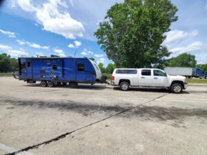 truck and 2606RL camper