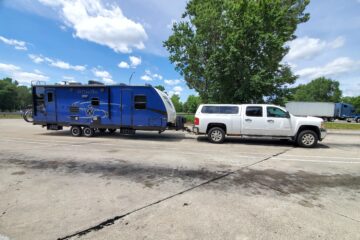 truck and 2606RL camper