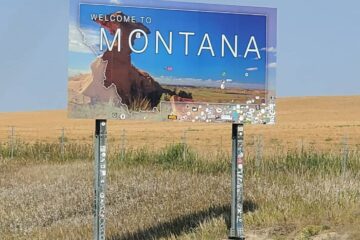 Montana State Sign