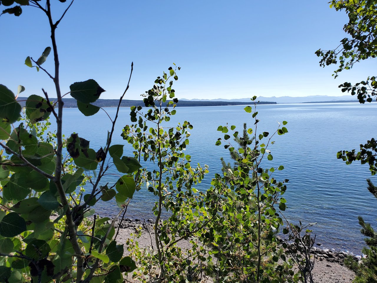 Lake in Yellowstone